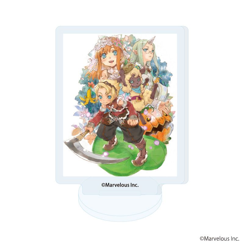 アクリルぷちスタンド「『ルーンファクトリー』シリーズ」01/コンプリートセット(全8種)(公式イラスト)