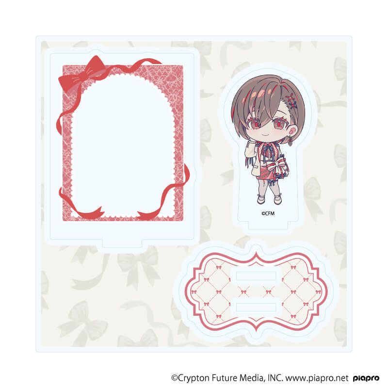 アクリルスタンドプレート「ピアプロキャラクターズ」29/MEIKO リボンver.(ミニキャライラスト)