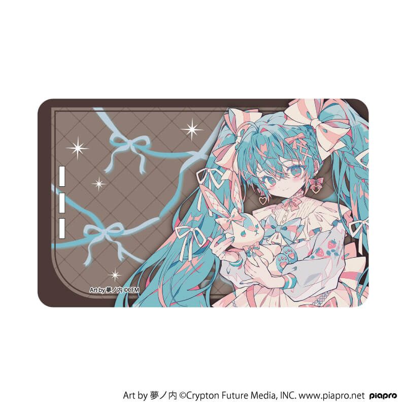 PIICA(R)(パスケース)「ピアプロキャラクターズ」02/初音ミク リボンver.(描き起こしイラスト)
