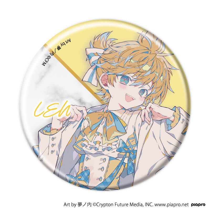 缶バッジ「ピアプロキャラクターズ」11/リボンver. ブラインド(12種)(描き起こしイラスト)