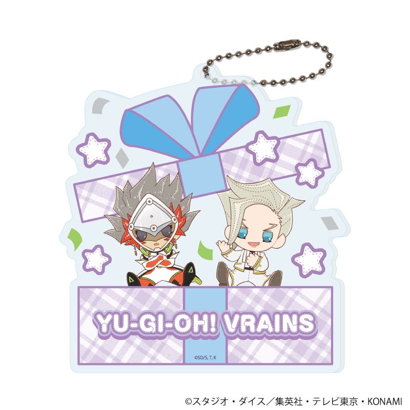 デカアクリルキーホルダー「遊☆戯☆王VRAINS」03/リボルバー＆スペクター(ぽてぬいアート)