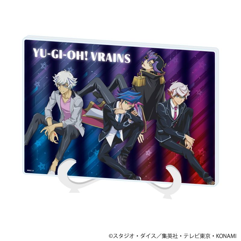 アクリルアートボード(A5サイズ)「遊☆戯☆王VRAINS」05/集合デザイン(描き下ろしイラスト)