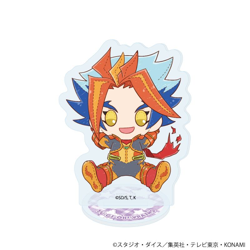 アクリルぷちスタンド「遊☆戯☆王VRAINS」08/ブラインド(10種)(ぽてぬいアート)