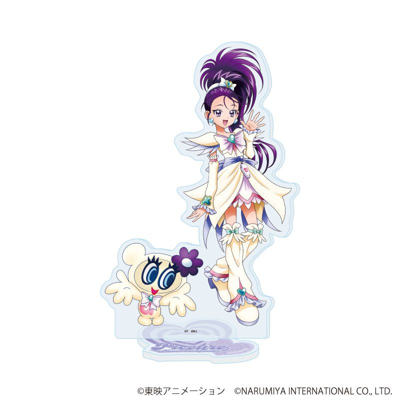 アクリルスタンド「プリキュアシリーズ×ナルミヤキャラクターズ」05/キュアイーグレット&ハナちゃん(描き下ろしイラスト)