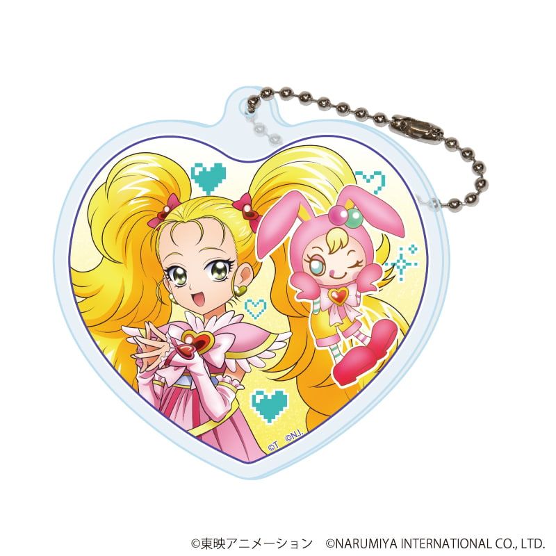 アクリルキーホルダー「プリキュアシリーズ×ナルミヤキャラクターズ」01/コンプリートセット(全5種)(描き下ろしイラスト)