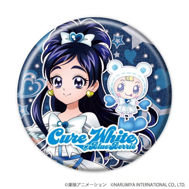 缶バッジ「プリキュアシリーズ×ナルミヤキャラクターズ」01/コンプリートセット(全5種)(描き下ろしイラスト)