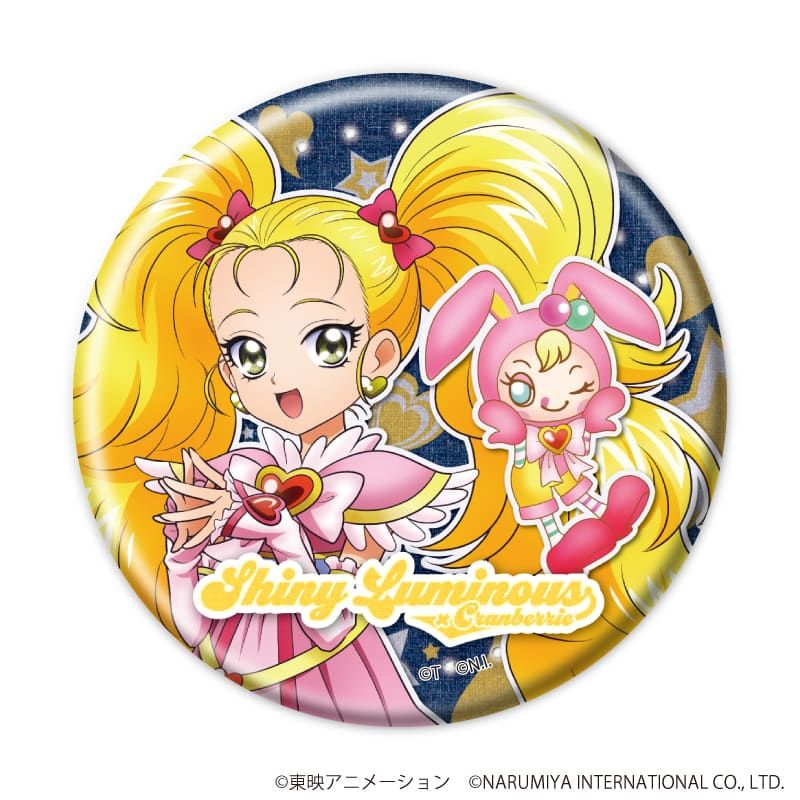 缶バッジ「プリキュアシリーズ×ナルミヤキャラクターズ」01/コンプリートセット(全5種)(描き下ろしイラスト)