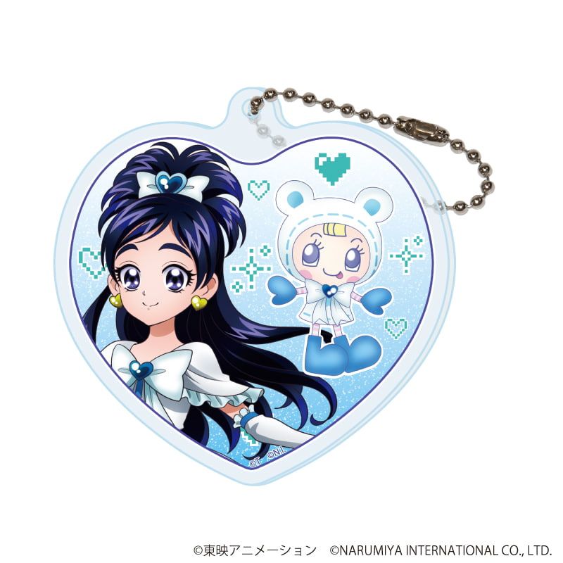 アクリルキーホルダー「プリキュアシリーズ×ナルミヤキャラクターズ」01/ブラインド(5種)(描き下ろしイラスト)