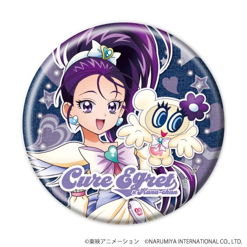 缶バッジ「プリキュアシリーズ×ナルミヤキャラクターズ」01/ブラインド(5種)(描き下ろしイラスト)