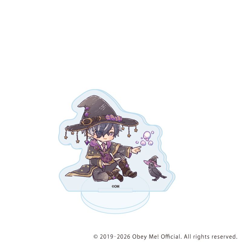アクリルぷちスタンド「Obey Me! Nightbringer」24/魔法使いver. コンプリートセット(全7種)(レトロアートイラスト)