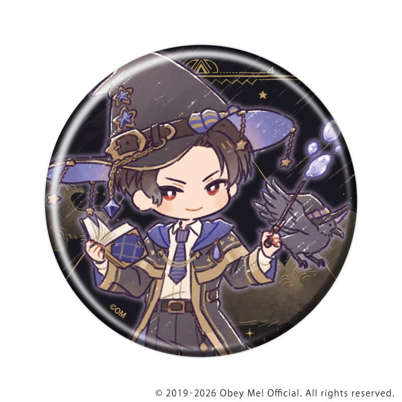 缶バッジ「Obey Me! Nightbringer」51/魔法使いver. コンプリートセット(全7種)(レトロアートイラスト)