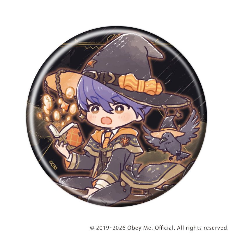 缶バッジ「Obey Me! Nightbringer」51/魔法使いver. コンプリートセット(全7種)(レトロアートイラスト)