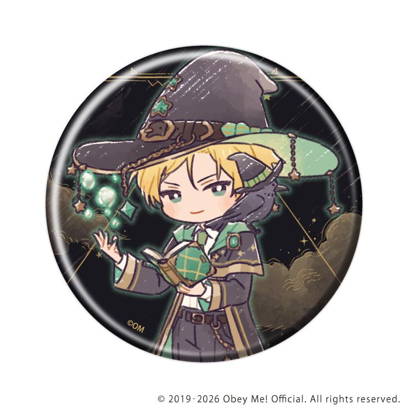 缶バッジ「Obey Me! Nightbringer」51/魔法使いver. コンプリートセット(全7種)(レトロアートイラスト)