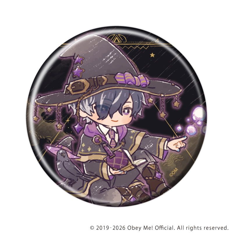缶バッジ「Obey Me! Nightbringer」51/魔法使いver. コンプリートセット(全7種)(レトロアートイラスト)