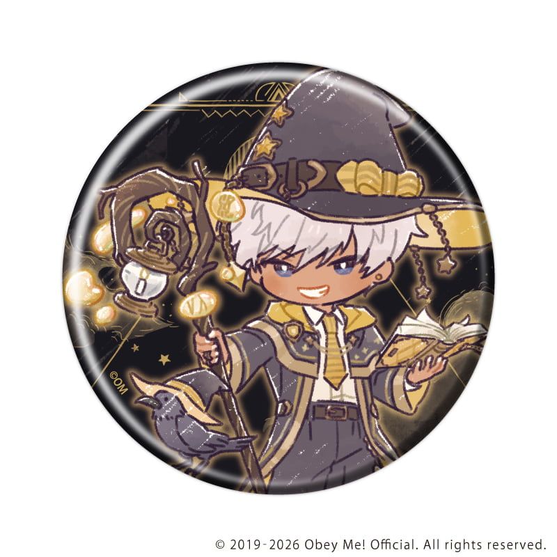 缶バッジ「Obey Me! Nightbringer」51/魔法使いver. ブラインド(7種)(レトロアートイラスト)