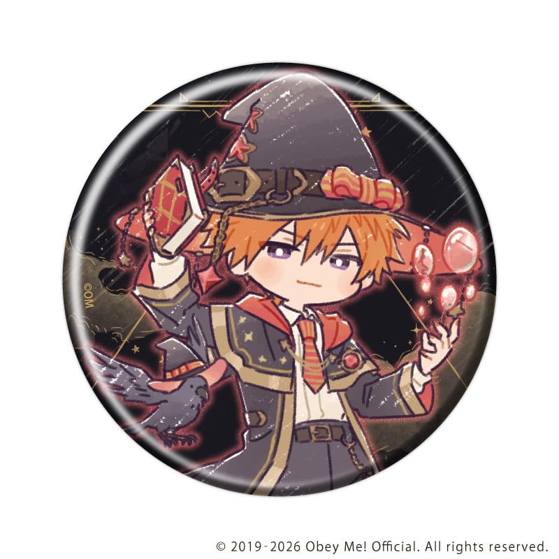 缶バッジ「Obey Me! Nightbringer」51/魔法使いver. ブラインド(7種)(レトロアートイラスト)