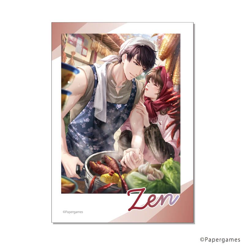 ミニフォト「恋とプロデューサー～EVOL×LOVE～」01/ブラインド(10種)(公式イラスト)