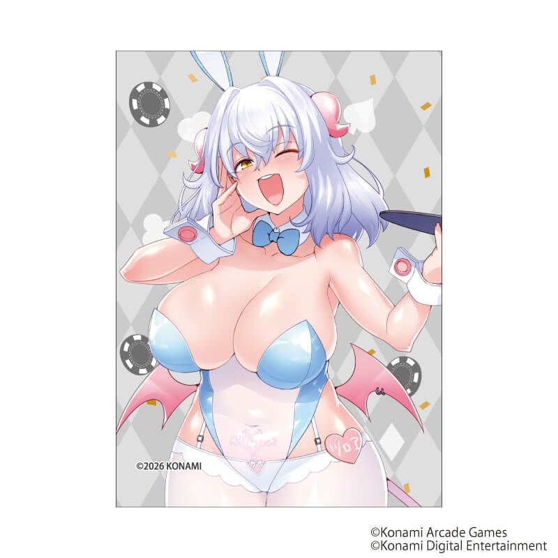 キャンバスボードミニ「ボンバーガール」01/ブラインド(12種)(描き下ろしイラスト)