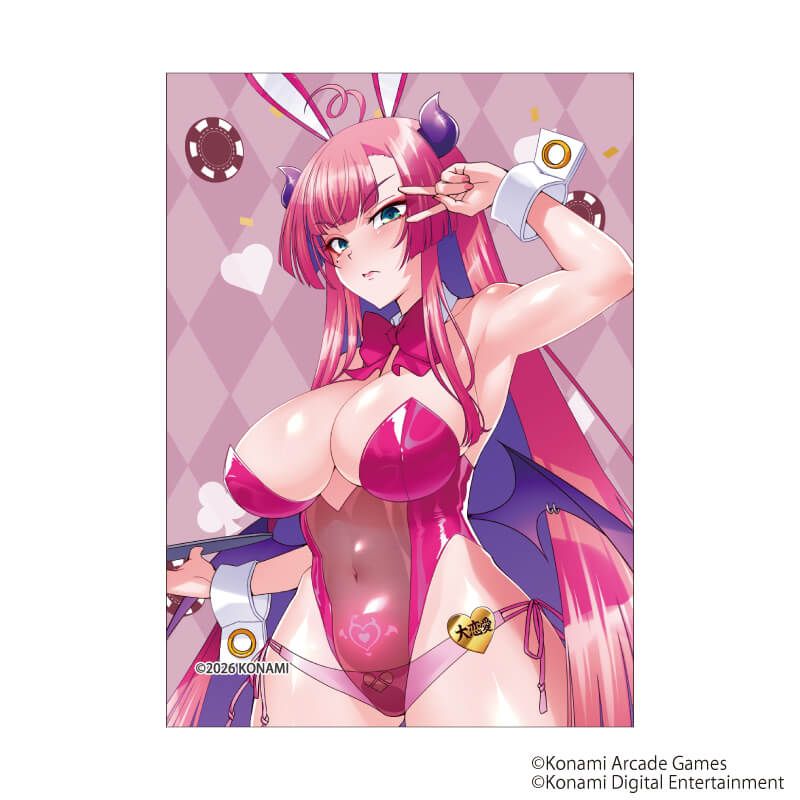 キャンバスボードミニ「ボンバーガール」01/ブラインド(12種)(描き下ろしイラスト)