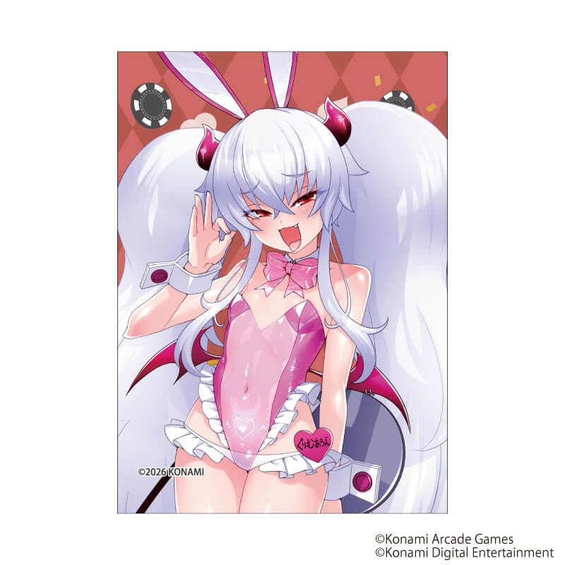 キャンバスボードミニ「ボンバーガール」01/ブラインド(12種)(描き下ろしイラスト)