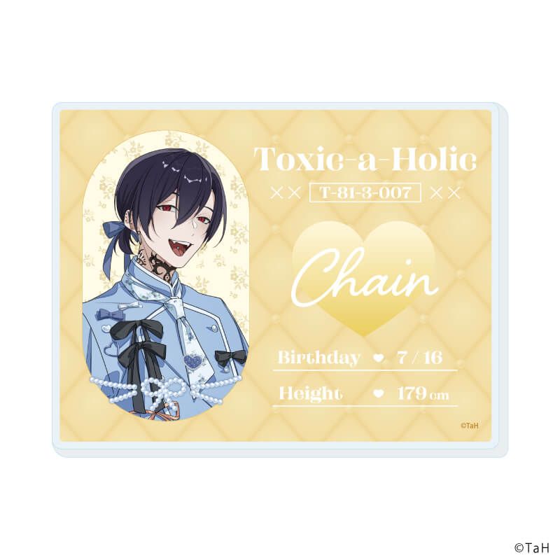 アクリルカード『Toxic-a-Holic』10/カフェ店員ver. コンプリートセット(全5種)(描き下ろしイラスト)