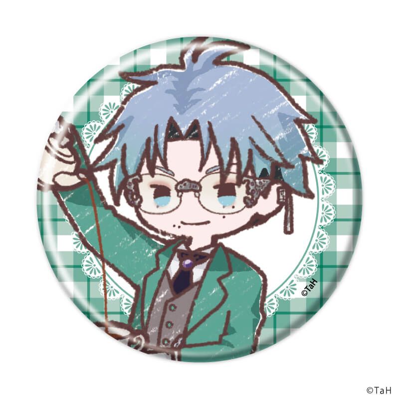 缶バッジ『Toxic-a-Holic』11/執事&メイドver. ブラインド(9種)(グラフアートイラスト)