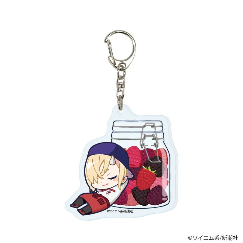 アクリルキーホルダー「魔王城の料理番 ～コワモテ魔族ばかりだけど、ホワイトな職場です～」01/ブラインド(6種)(公式イラスト)