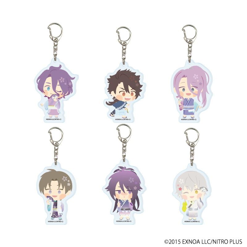 アクリルキーホルダー「わんぱく！刀剣乱舞」142/コンプリートセット(全6種)