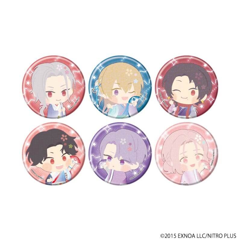 ホログラム缶バッジ「わんぱく！刀剣乱舞」03/ブラインド(6種)