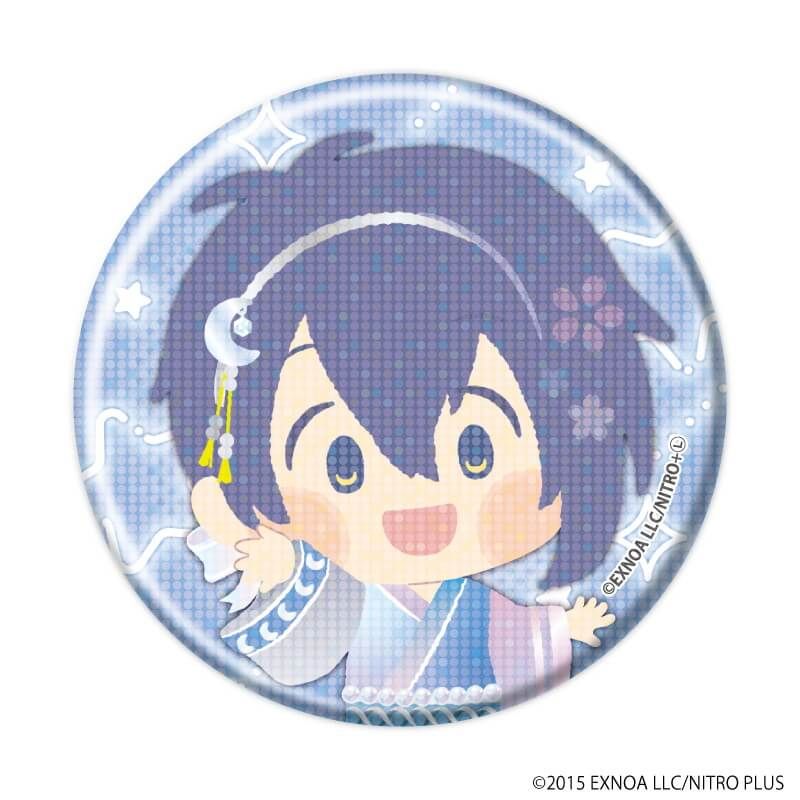 ホログラム缶バッジ「わんぱく！刀剣乱舞」01/ブラインド(6種)