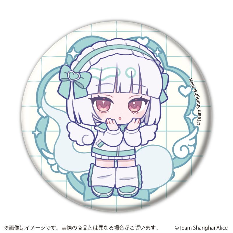 缶バッジ「東方Project」14/天使界隈ver. コンプリートセット(全6種)(ミニキャライラスト)