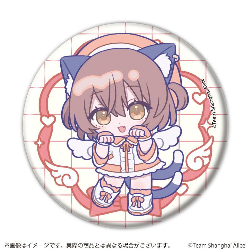 缶バッジ「東方Project」14/天使界隈ver. コンプリートセット(全6種)(ミニキャライラスト)