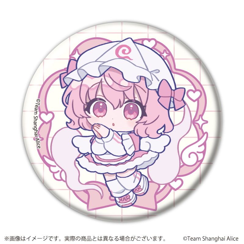 缶バッジ「東方Project」14/天使界隈ver. ブラインド(6種)(ミニキャライラスト)