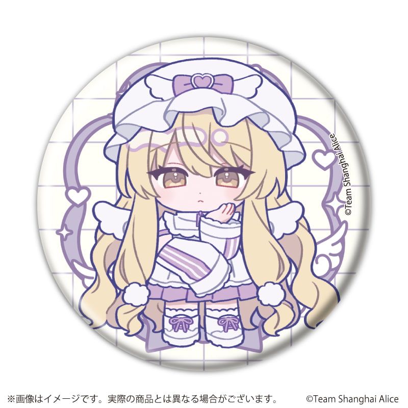 缶バッジ「東方Project」14/天使界隈ver. ブラインド(6種)(ミニキャライラスト)