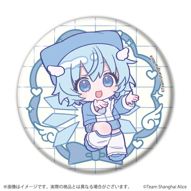 缶バッジ「東方Project」14/天使界隈ver. ブラインド(6種)(ミニキャライラスト)