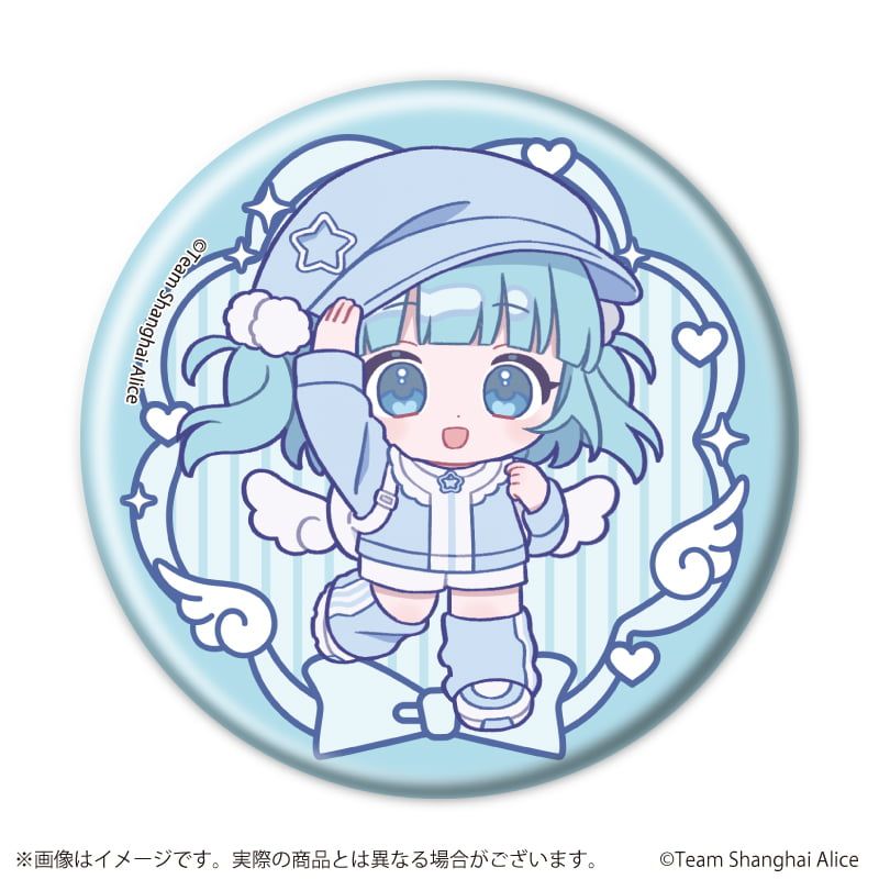 缶バッジ「東方Project」16/天使界隈ver. コンプリートセット(全6種)(ミニキャライラスト)