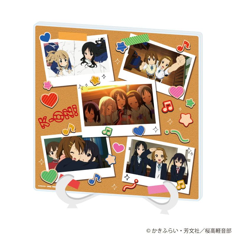 アクリルアートボード「TVアニメ『けいおん！』」01/集合デザイン(場面写イラスト)