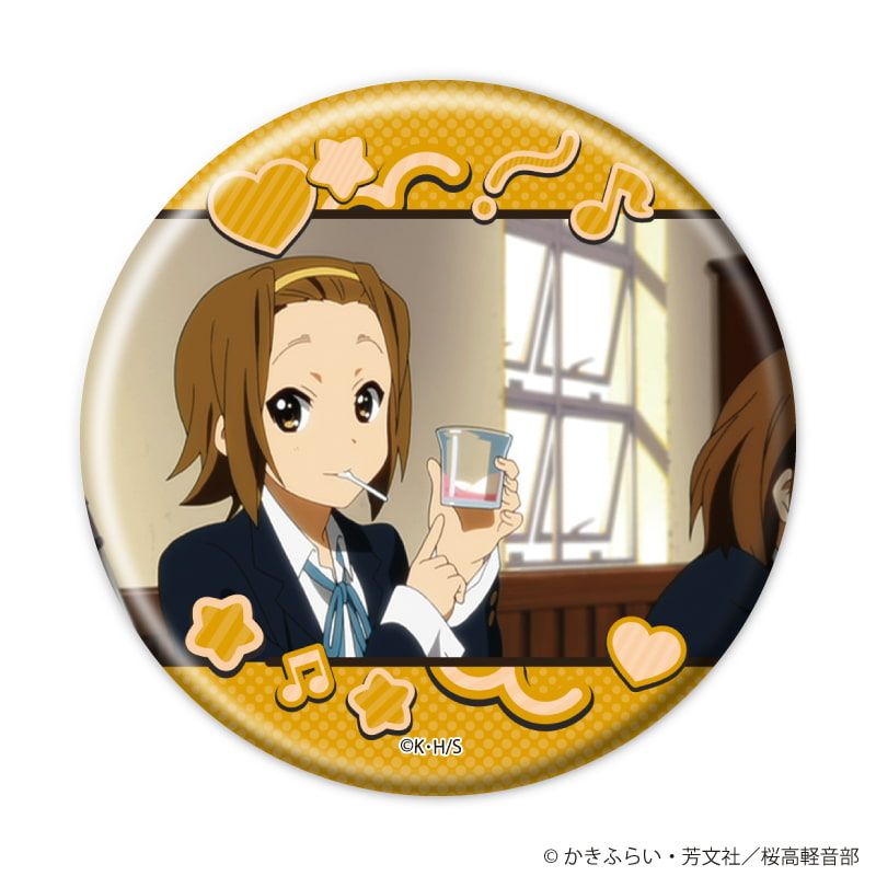 缶バッジ「TVアニメ『けいおん！』」01/コンプリートセット(全5種)(場面写イラスト)