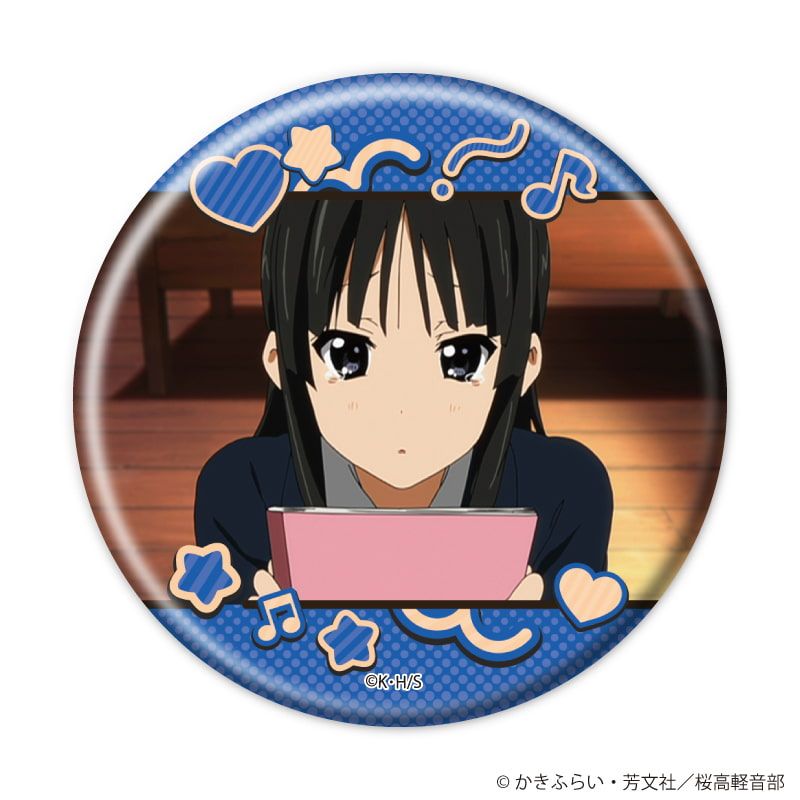 缶バッジ「TVアニメ『けいおん！』」01/ブラインド(5種)(場面写イラスト)