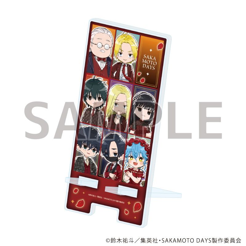 スマキャラスタンド「SAKAMOTO DAYS」12/レッドドレスコードver.(グラフアートイラスト)