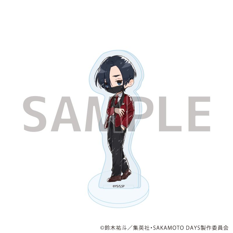 アクリルぷちスタンド「SAKAMOTO DAYS」15/レッドドレスコードver. コンプリートセット(全8種)(グラフアートイラスト)