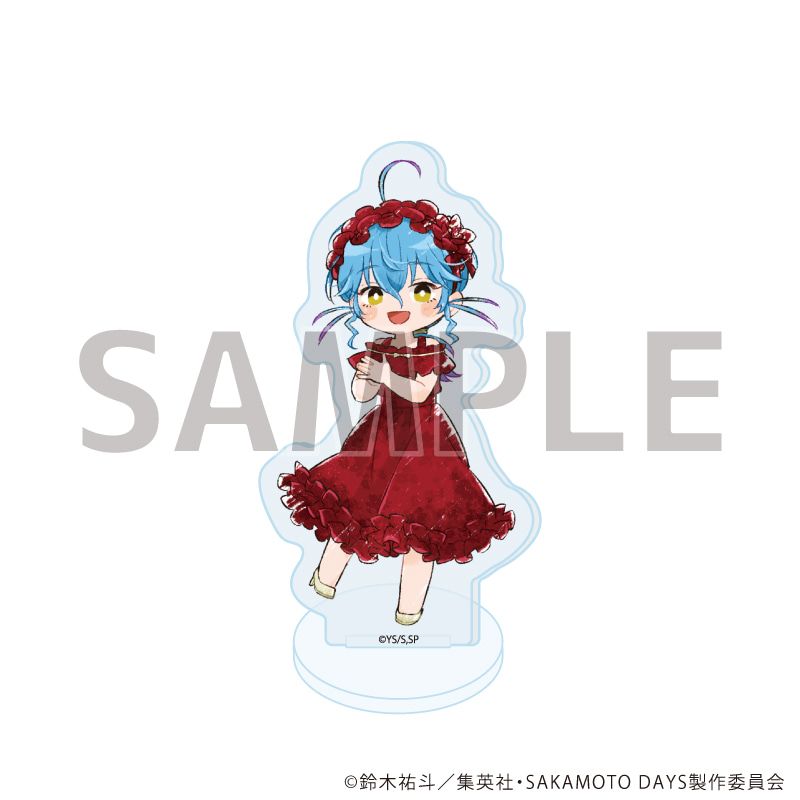アクリルぷちスタンド「SAKAMOTO DAYS」15/レッドドレスコードver. コンプリートセット(全8種)(グラフアートイラスト)