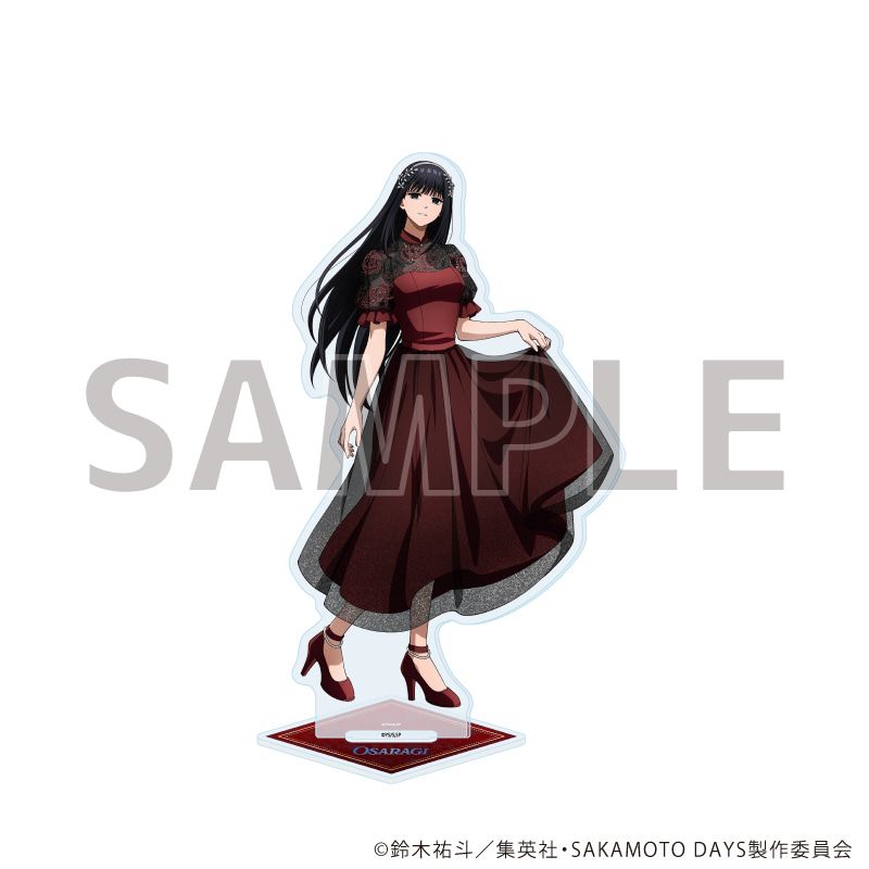 アクリルスタンド「SAKAMOTO DAYS」84/大佛 レッドドレスコードver.(描き下ろしイラスト)