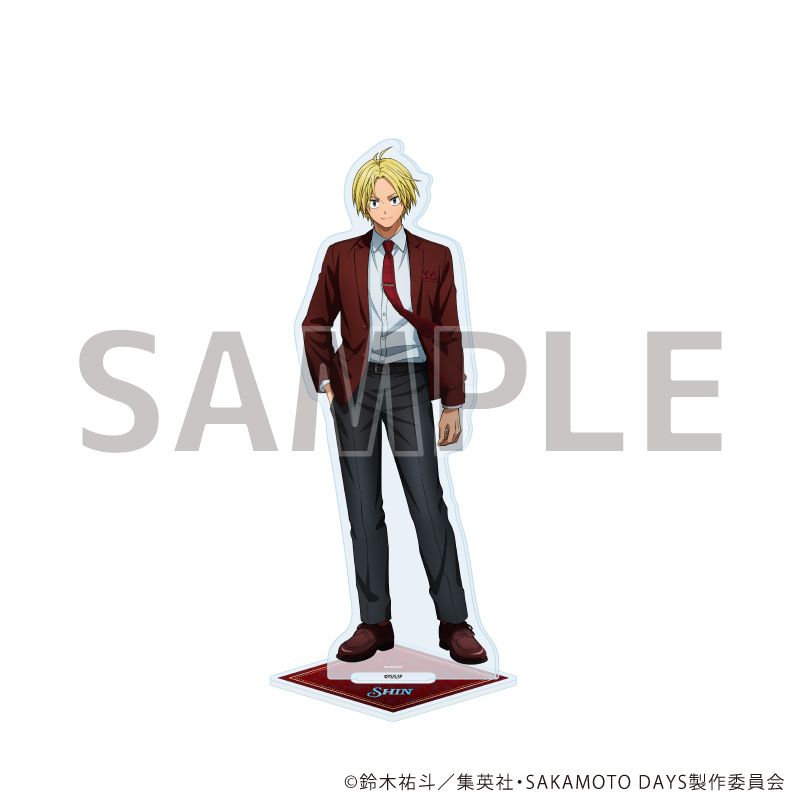 アクリルスタンド「SAKAMOTO DAYS」81/朝倉シン レッドドレスコードver.(描き下ろしイラスト)