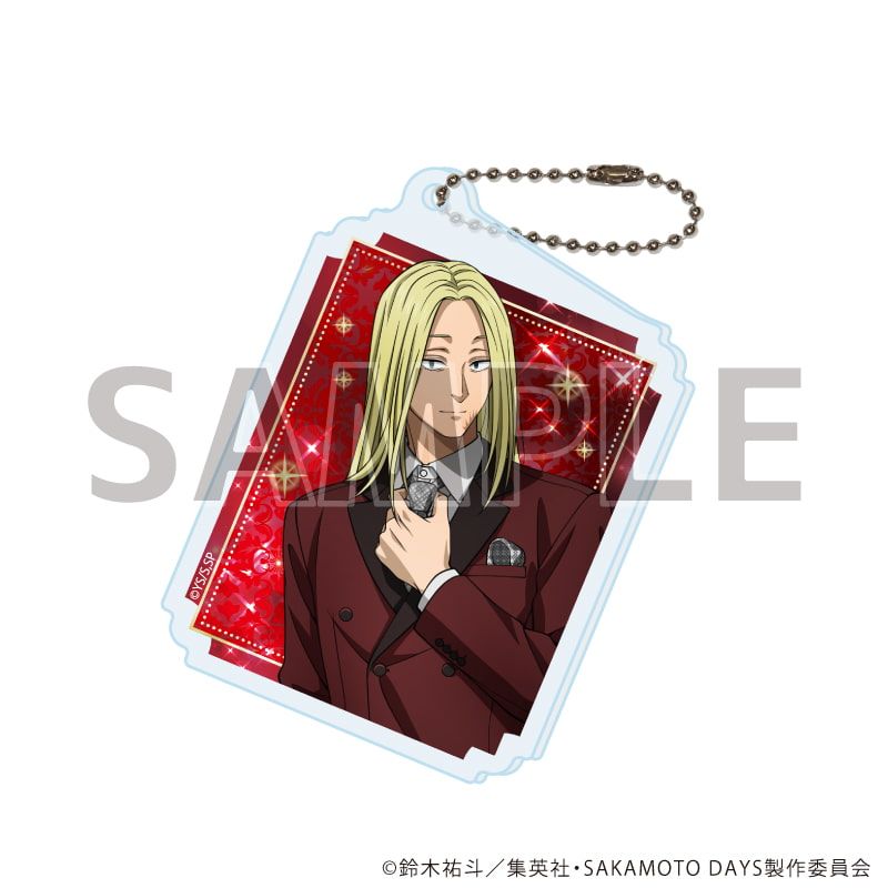 アクリルキーホルダー「SAKAMOTO DAYS」07/レッドドレスコードver. コンプリートセット(全5種)(描き下ろしイラスト)