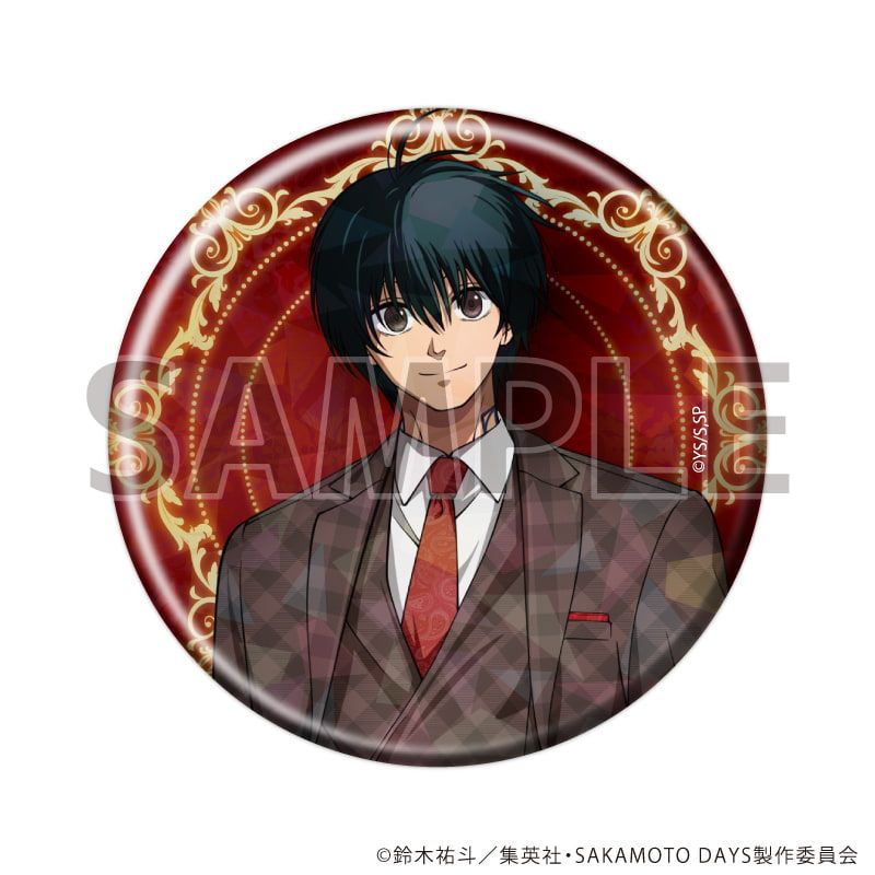 ホログラム缶バッジ(57mm)「SAKAMOTO DAYS」28/レッドドレスコードver. コンプリートセット(全5種)(描き下ろしイラスト)