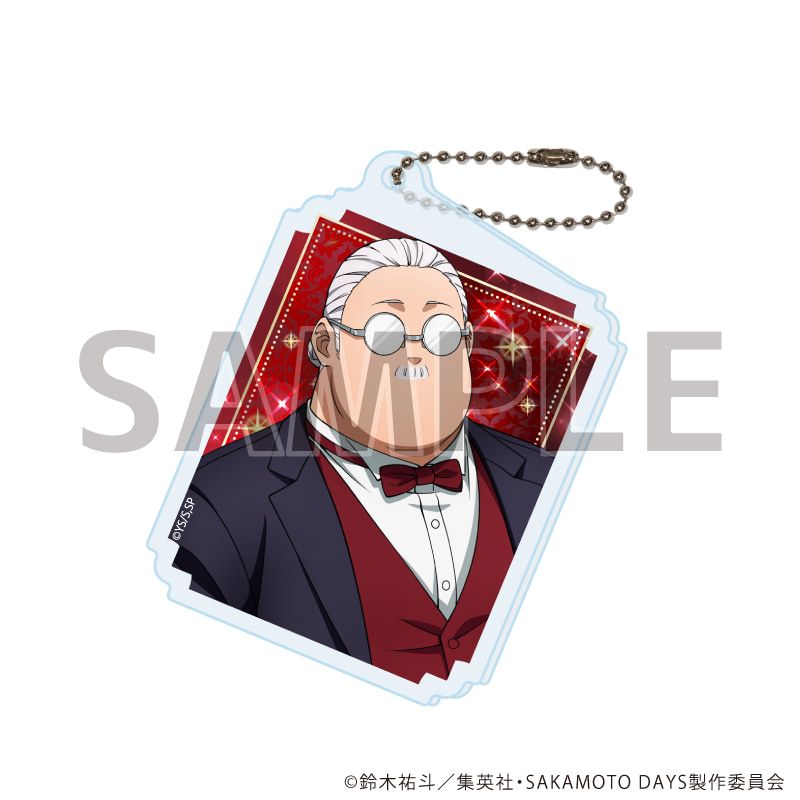 アクリルキーホルダー「SAKAMOTO DAYS」07/レッドドレスコードver. ブラインド(5種)(描き下ろしイラスト)