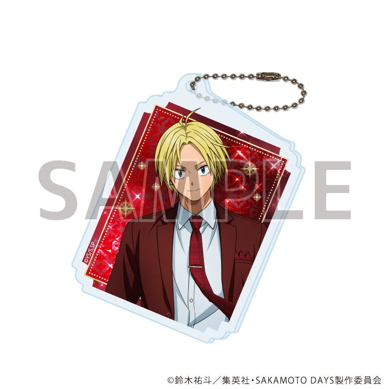 アクリルキーホルダー「SAKAMOTO DAYS」07/レッドドレスコードver. ブラインド(5種)(描き下ろしイラスト)