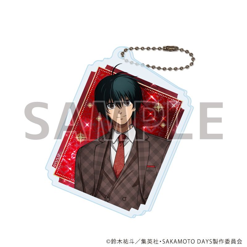 アクリルキーホルダー「SAKAMOTO DAYS」07/レッドドレスコードver. ブラインド(5種)(描き下ろしイラスト)