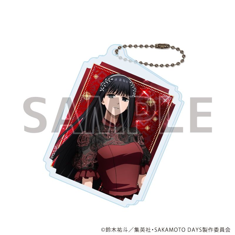 アクリルキーホルダー「SAKAMOTO DAYS」07/レッドドレスコードver. ブラインド(5種)(描き下ろしイラスト)